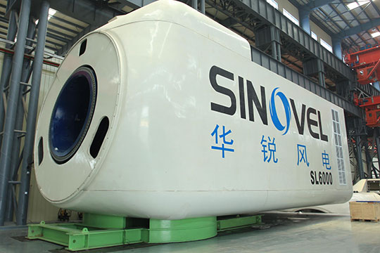 天下最大的自主知识产权6兆瓦海优势电机舱