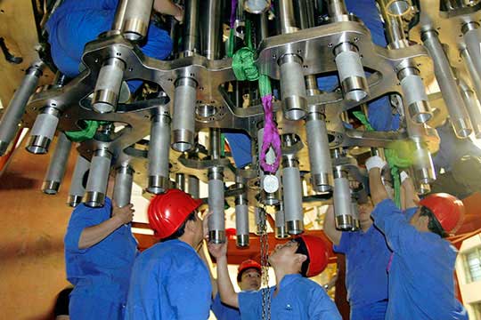 第一套国产化率100%的百万千瓦级核电站堆内构件